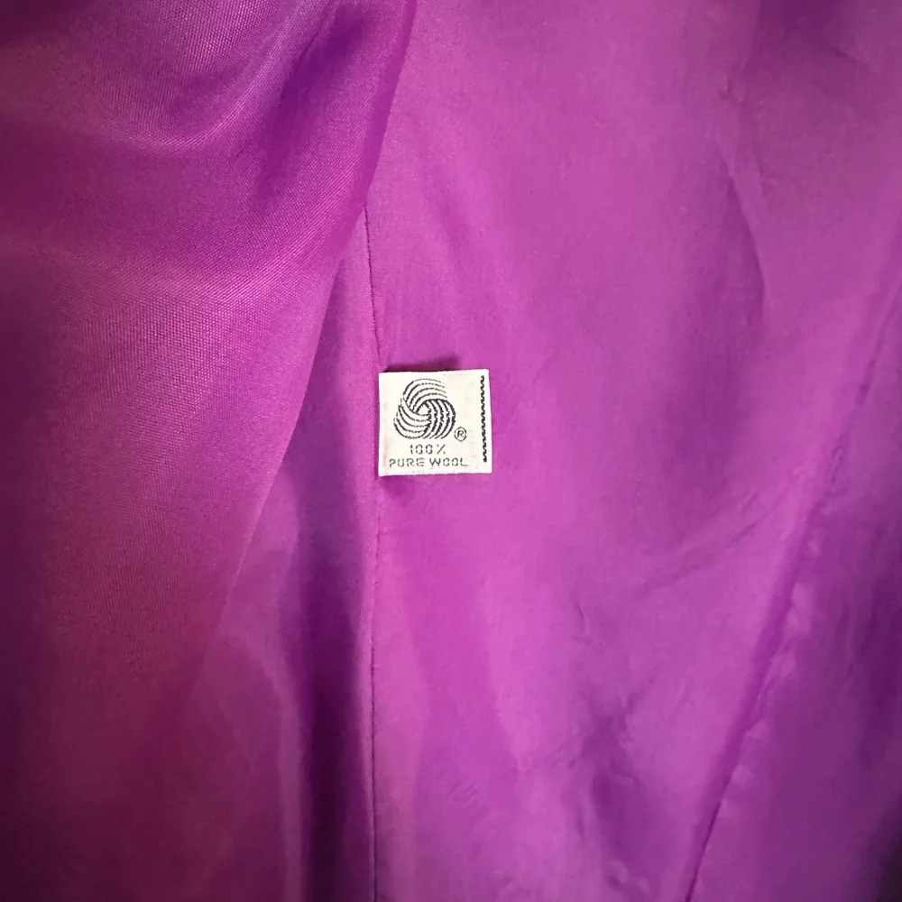 Dior Vibrant Purple Blazer